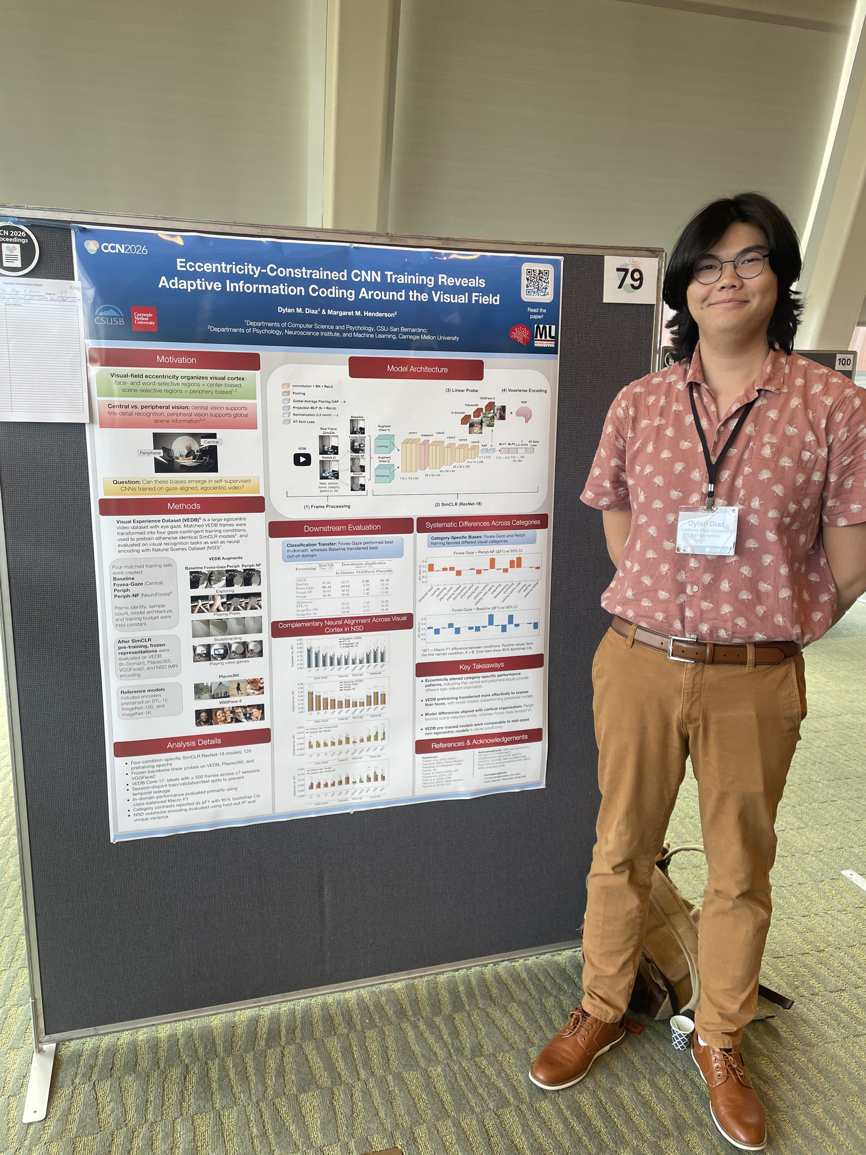 Dylan's poster at CCN 2026