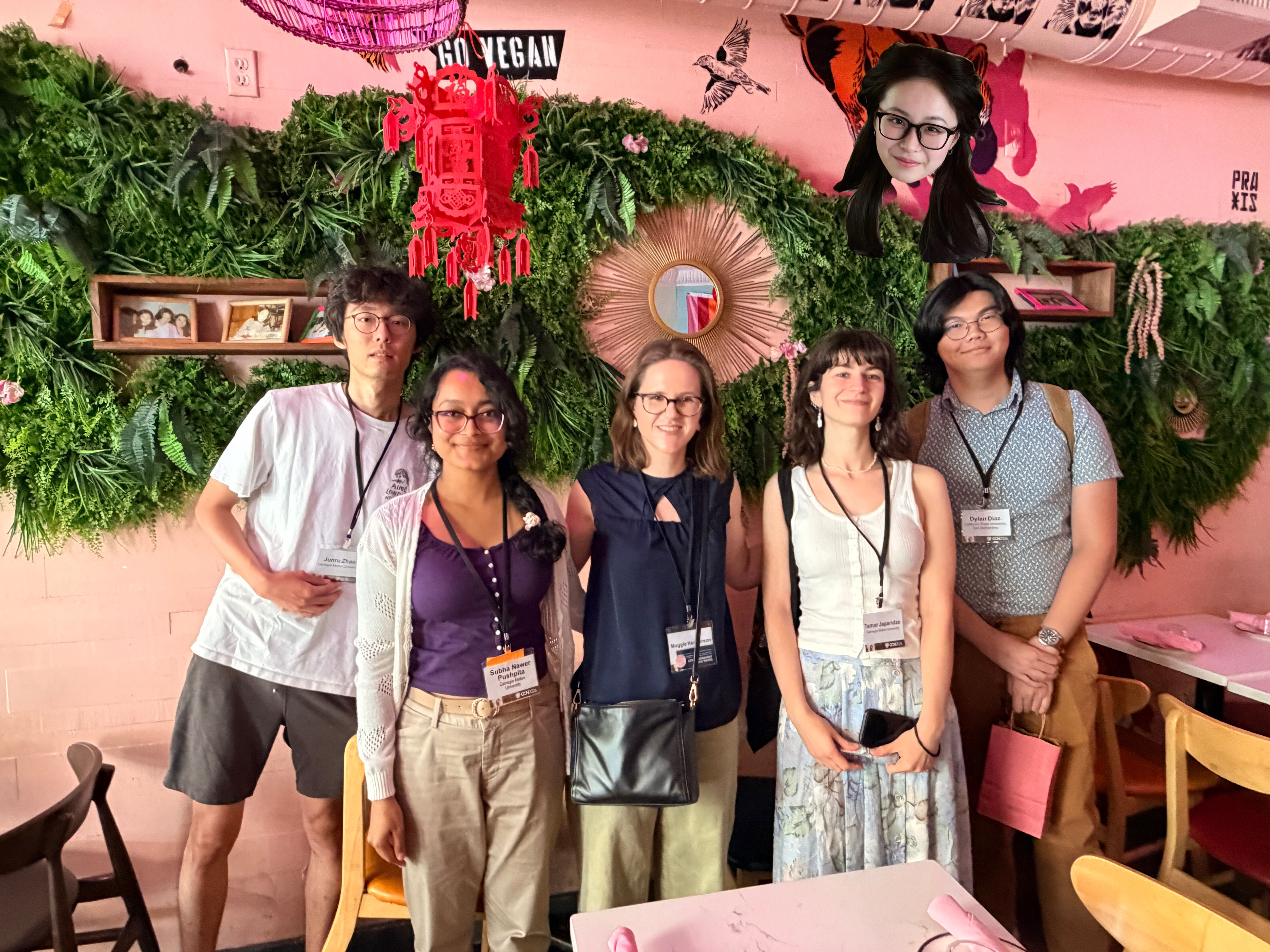 Lab lunch at CCN 2026 (spot the surprise!)