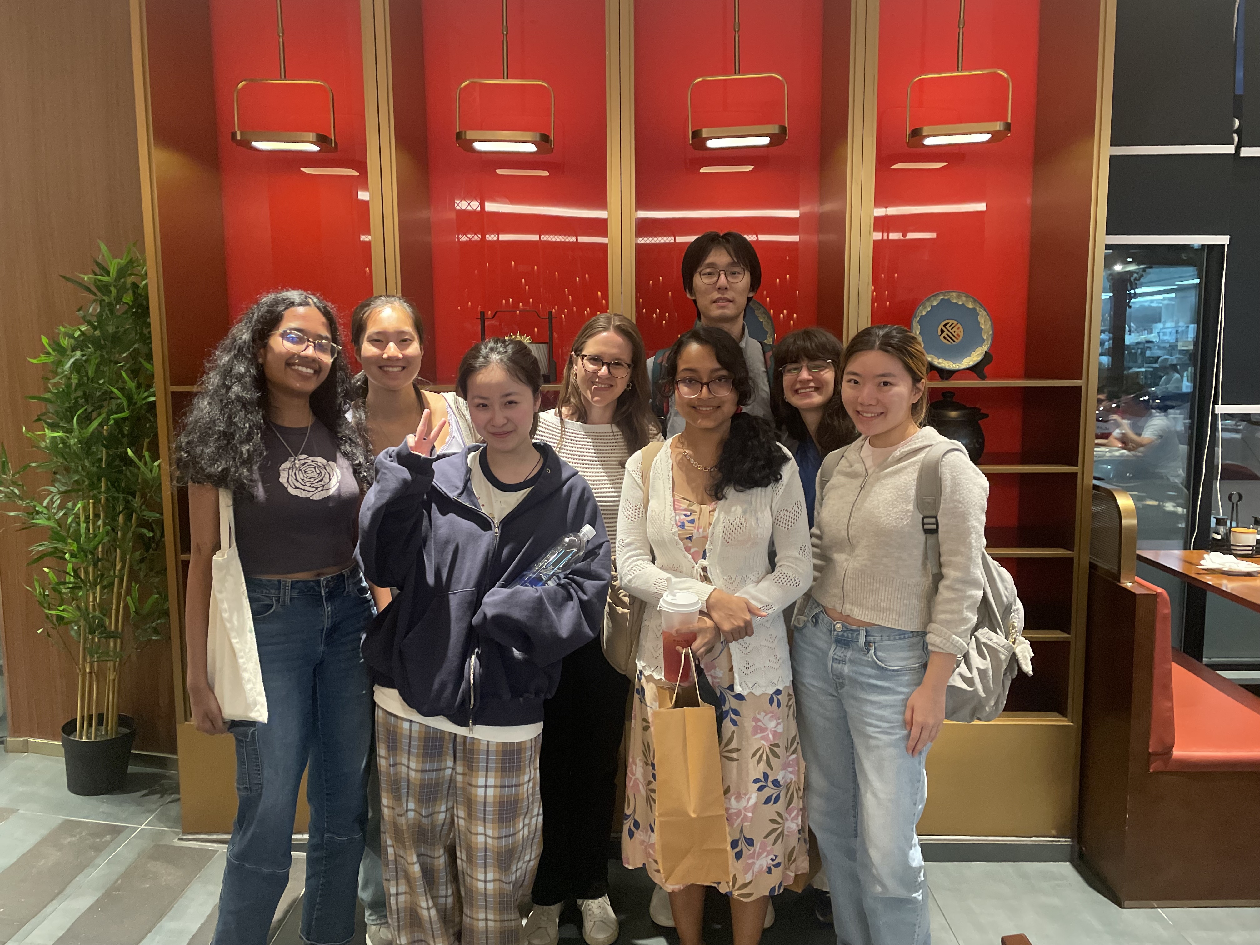 Lab dinner at Nan Xiang Xiao Long Bao, April 2026.